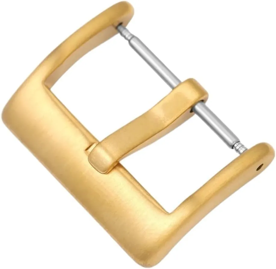 16mm 18mm 20mm 22mm 24mm Stainless Steel Watch Buckle Matte Polished Pin Clasp Black Gold Silver Rosegold Buckle Accessories