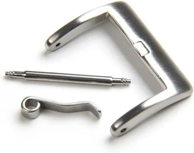 16mm 18mm 20mm 22mm 24mm Stainless Steel Watch Buckle Matte Polished Pin Clasp Black Gold Silver Rosegold Buckle Accessories