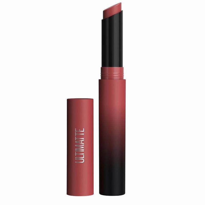 2x Maybelline Color Sensational Ultimatte Matte Slim Lipstick 988 More Blaze