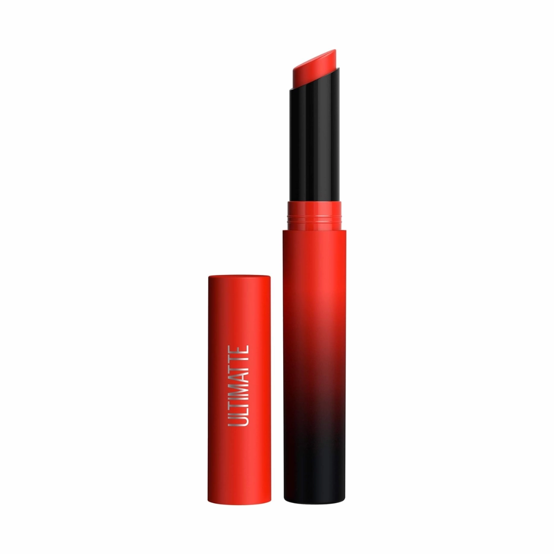 3x Maybelline Color Sensational Ultimatte Matte Slim Lipstick 299 More Scarlet