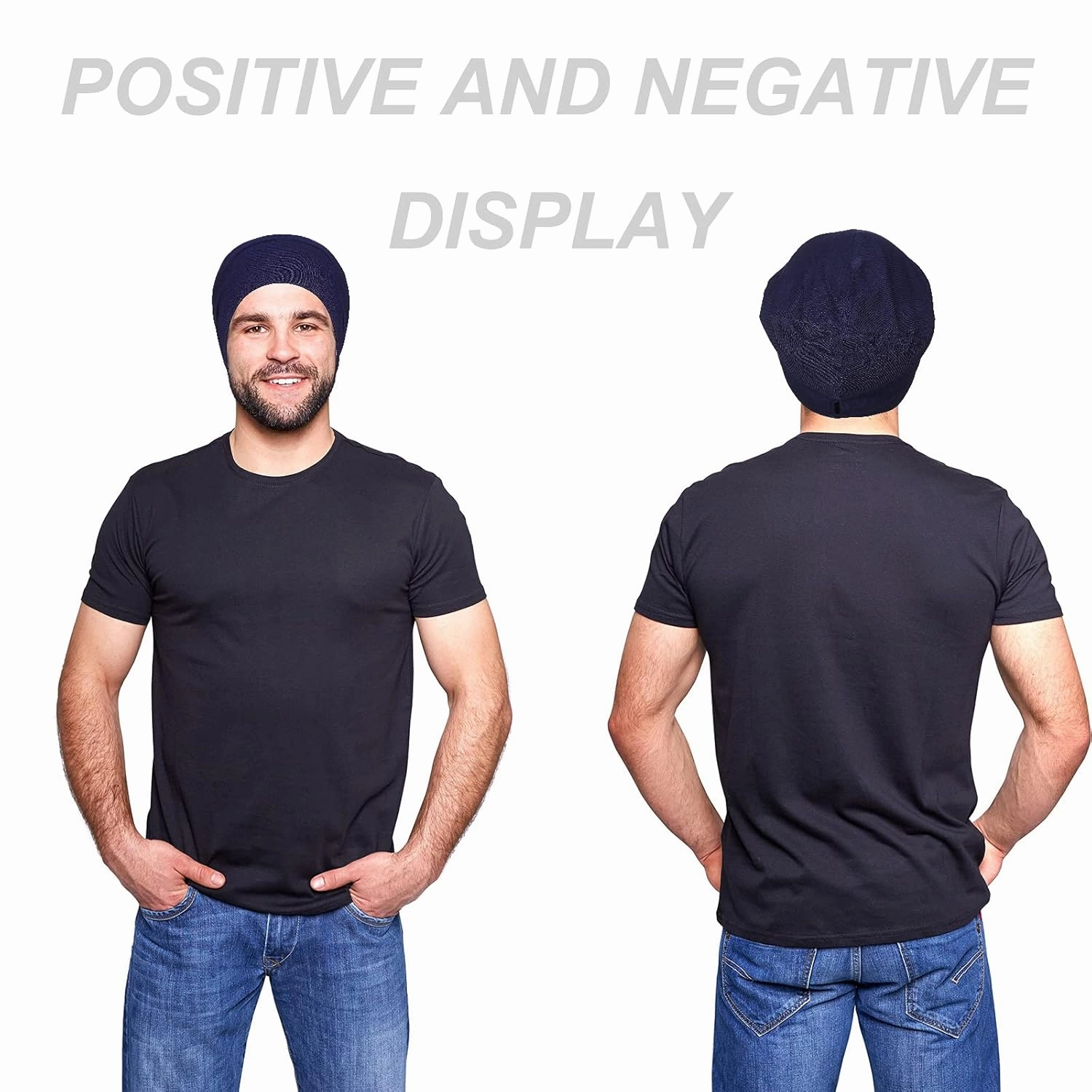 4 Pieces Satin Lined Hair Cover Satin Sleep Bonnet Adjustable-Designed Sleeping Beanie Stay on No Fading Cap for Men