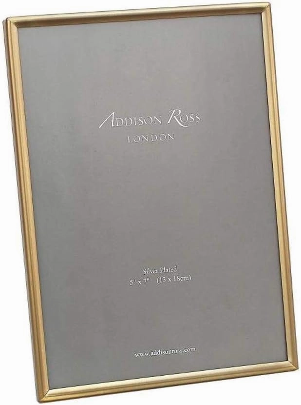 Addison Ross 8x10 Fine Matte Gold Photo Frame