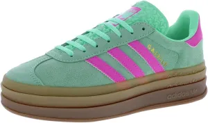 Adidas Gazelle Bold Womens Shoes Size 6, Color: Pulse Mint/Screaming Pink/Gum2