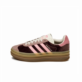 Adidas Gazelle Bold 'Shadow Brown Glow Pink Velvet' (Women's)