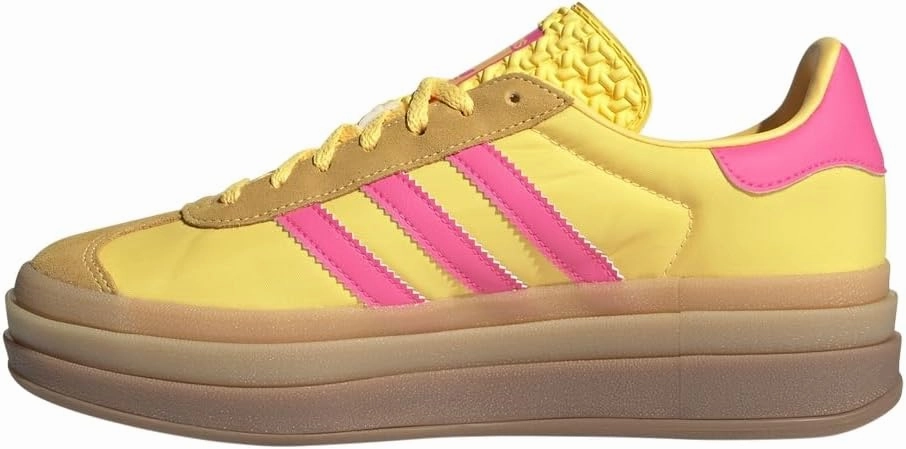 Adidas Gazelle Bold Womens Sneaker (Spark Lucid Pink, IG4387, 7)