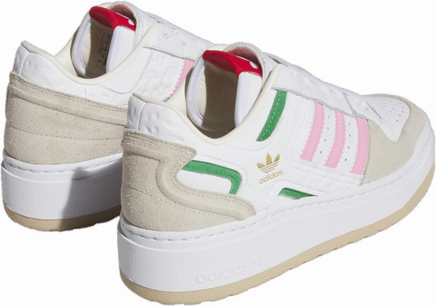 Adidas Originals Forum Bold - Women's (ID7954, White/Green/Pink)