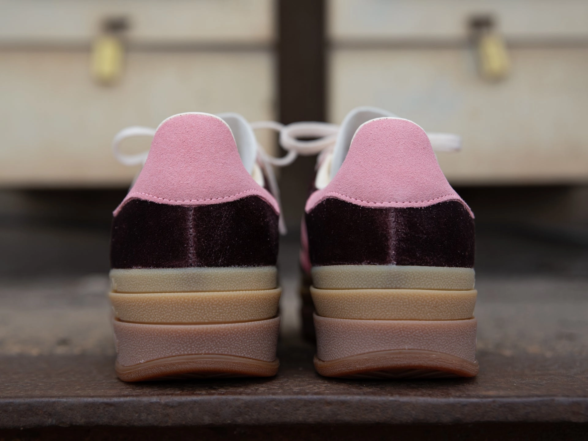 Adidas Women's Gazelle Bold 'Shadow Brown/Glow Pink'