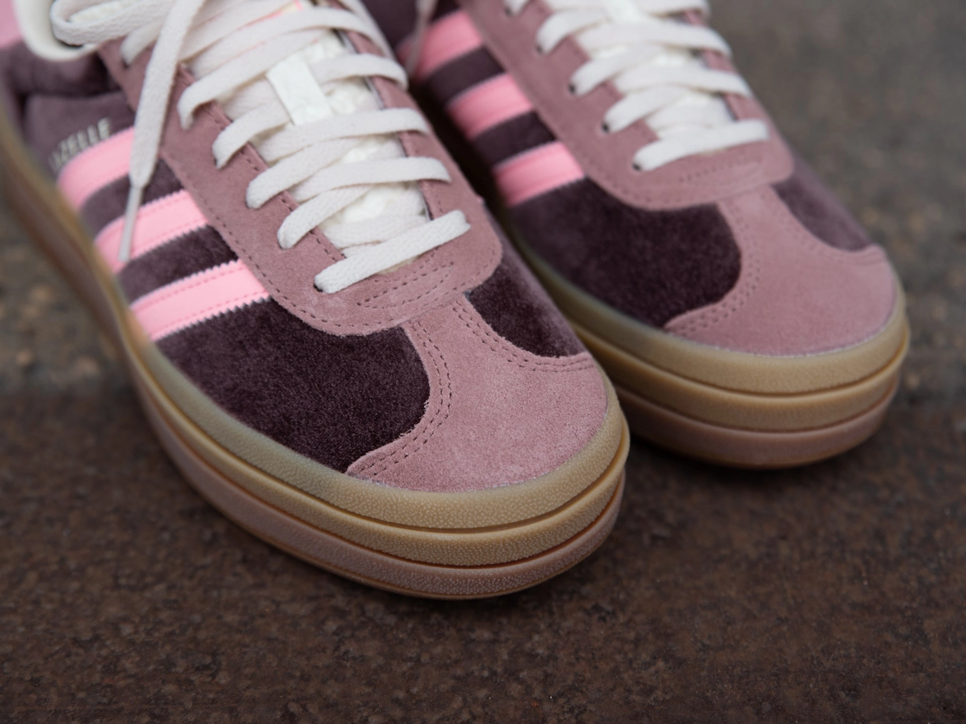 Adidas Women's Gazelle Bold 'Shadow Brown/Glow Pink'