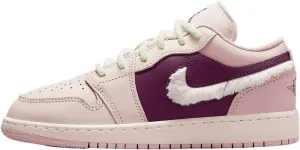 Air Jordan 1 Low SE Big Kids' Shoes (FZ3928-200, Legend Light Brown/Pink Oxford/Bordeaux/Pink Foam)