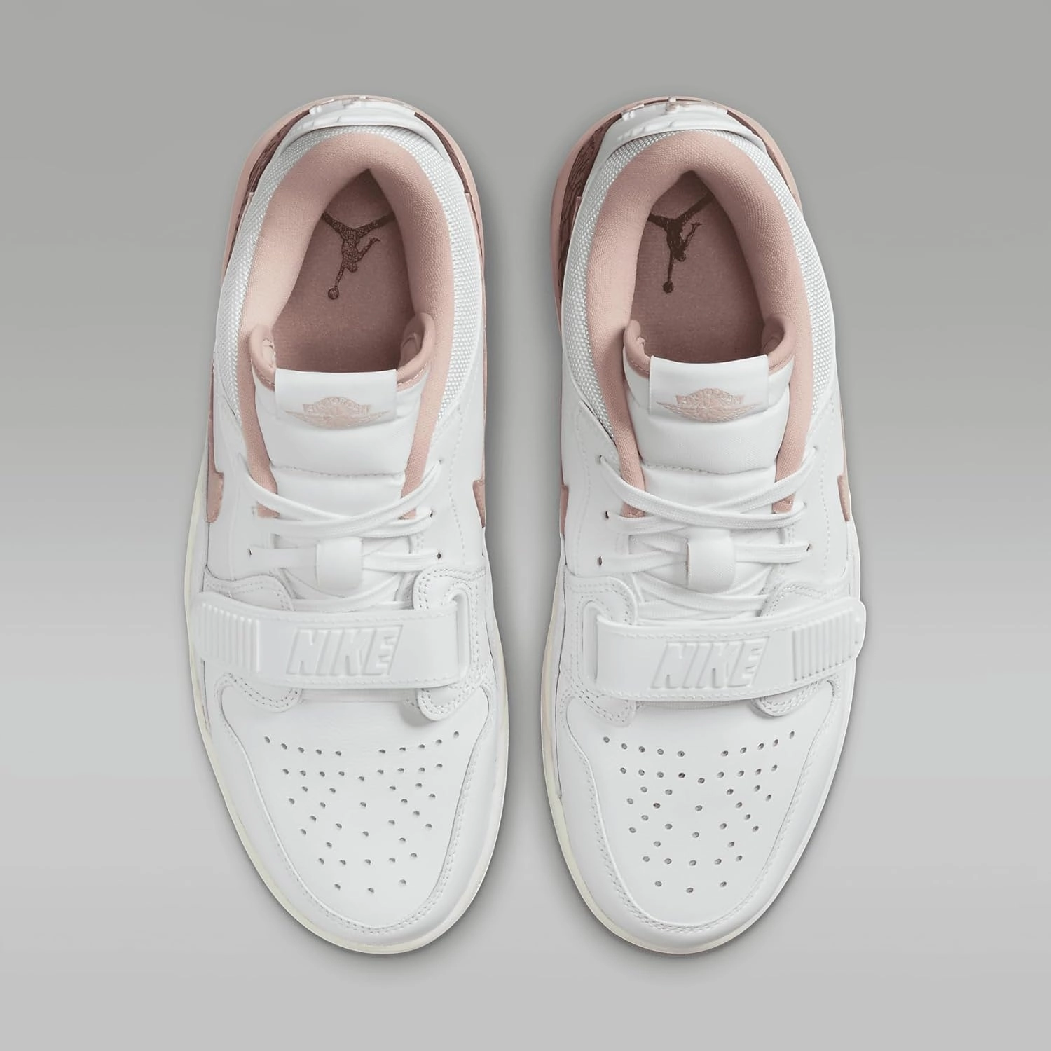 Air Jordan Legacy 312 Low Women's Shoes (FQ7827-116, White/Archaeo Brown/Sail/Pink Oxford)