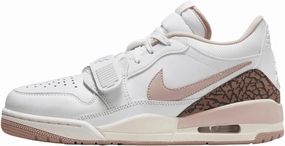 Air Jordan Legacy 312 Low Women's Shoes (FQ7827-116, White/Archaeo Brown/Sail/Pink Oxford)
