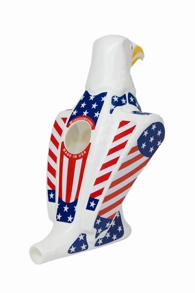 American Patriotic Eagle Beer Funnel | Red, White & Blue USA Tool | Made in USA | USA Themed Party Accessory for Beer Lovers, Fun Party & Patriotic Events