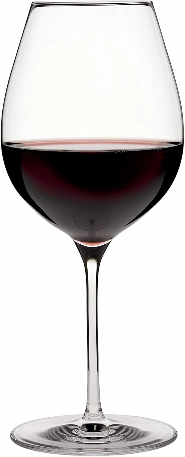 Anchor Hocking Karen MacNeil Flavor First, Bold & Powerful, Set of 4, Crystal Wine Glasses, Designed for Red and White Wines such as Cabernet Sauvignon, Merlot, Zinfandel, Big Chardonnay, and more