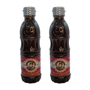 Angel Thai Fermented Fish Sauce White Cap Nang Fa Nam Pla Ra Papaya Salad Dressing 300ml (300ml, 2)