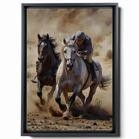 Animal Pictures Wall Art, Desert Running Horses Painting Picture Print on Canvas, Modern Wall Decor, Wildlife Wall Art, Animal Wall Decor, Horses Art Print, Kitchen Wall Art, Arts