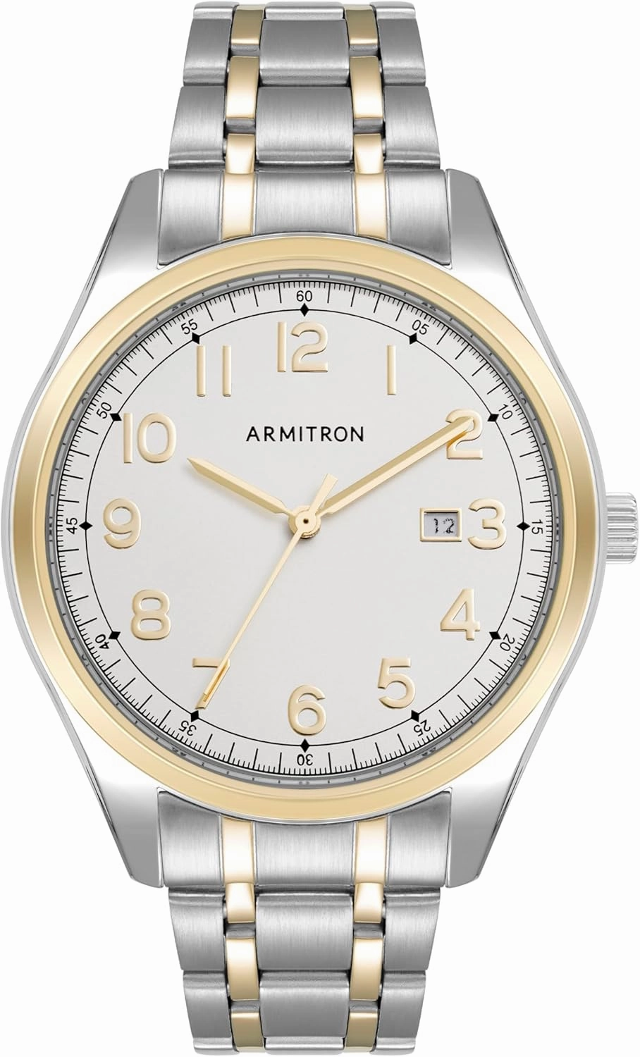 Armitron Men's Date Function Easy to Read Bracelet Watch