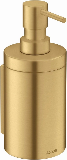 AXOR Universal Circular Modern Bath and Kitchen Sink Soap dispenser in Brushed Gold Optic, 42810250