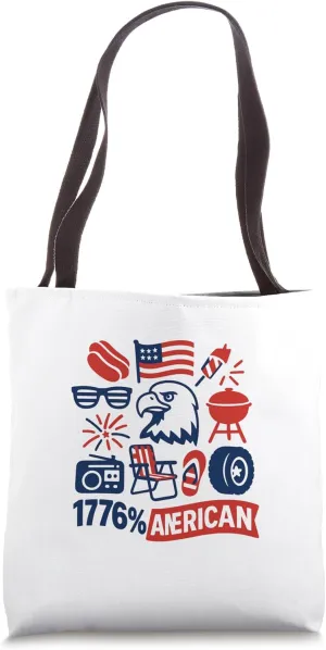 Bangin' Since '76 Funny Founding Fathers 4th of July Fourth Tote Bag