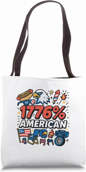 Bangin' Since '76 Funny Founding Fathers 4th of July Fourth Tote Bag