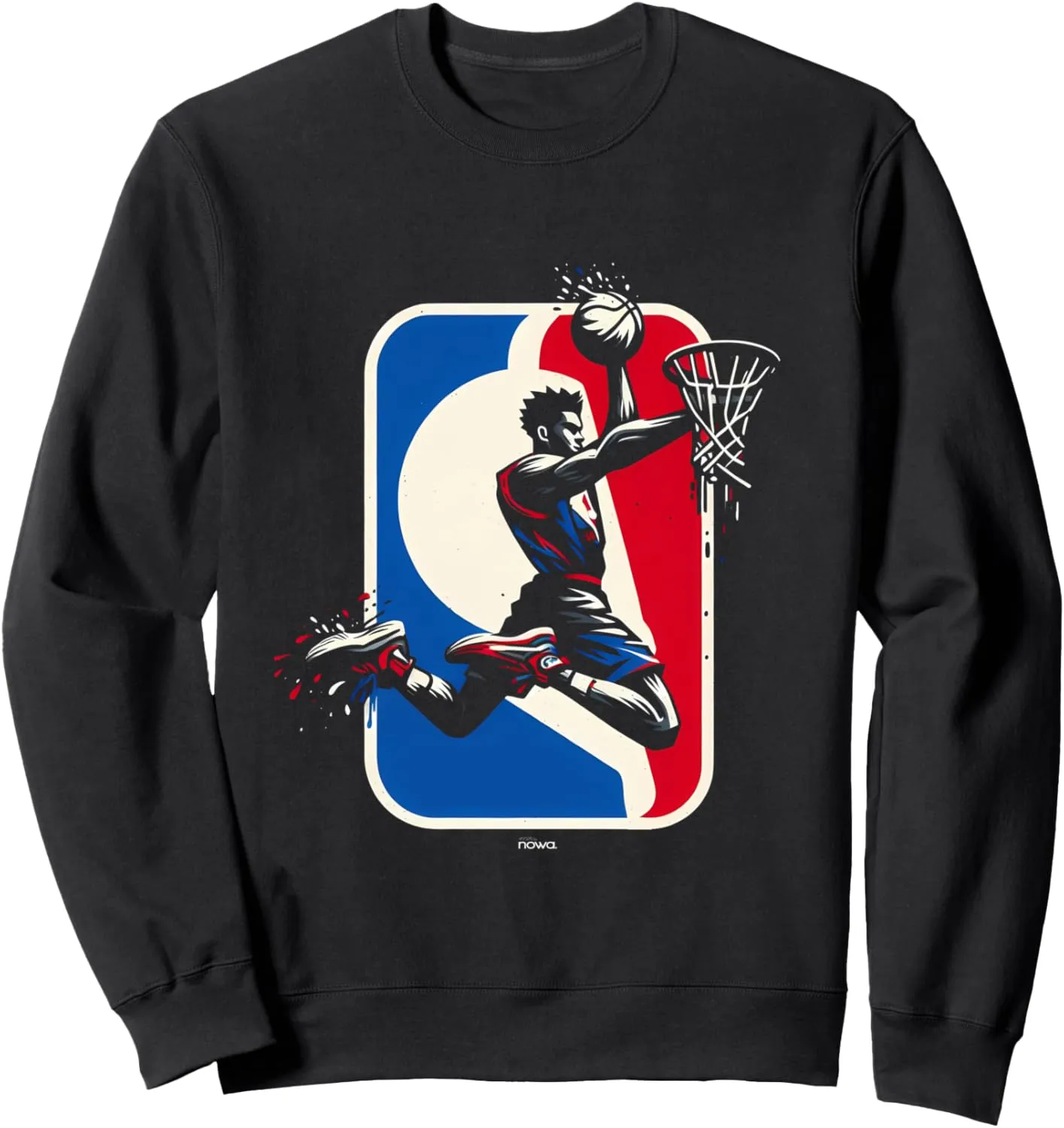 BASKETBALL LOGO HIGH FLYING LEFTY SLAM DUNK Sweatshirt