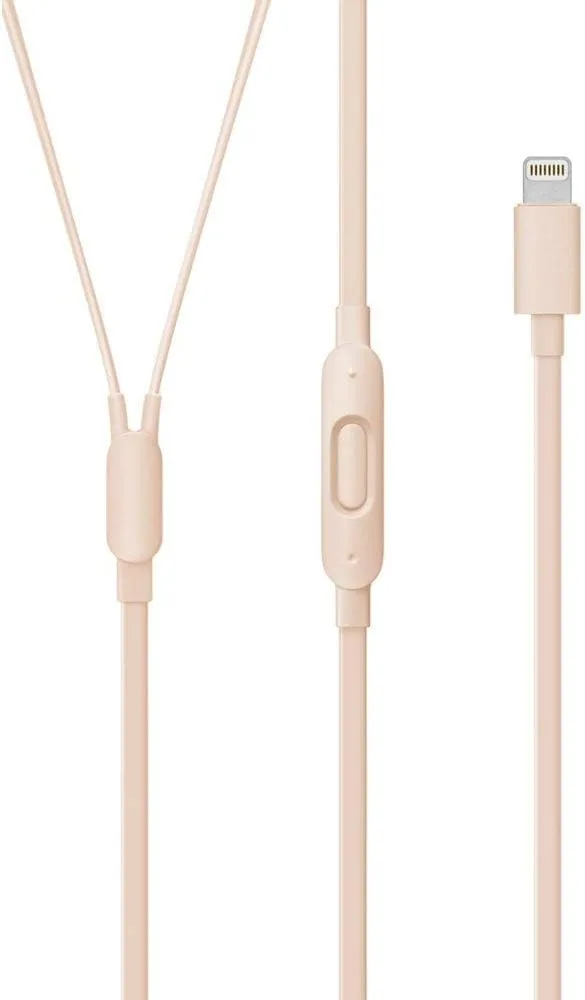 Beats Urbeats3 Earphones with Lightning Connector - Matte Gold (Renewed)