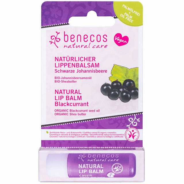 Benecos Natural Lip Balm - Cassis
