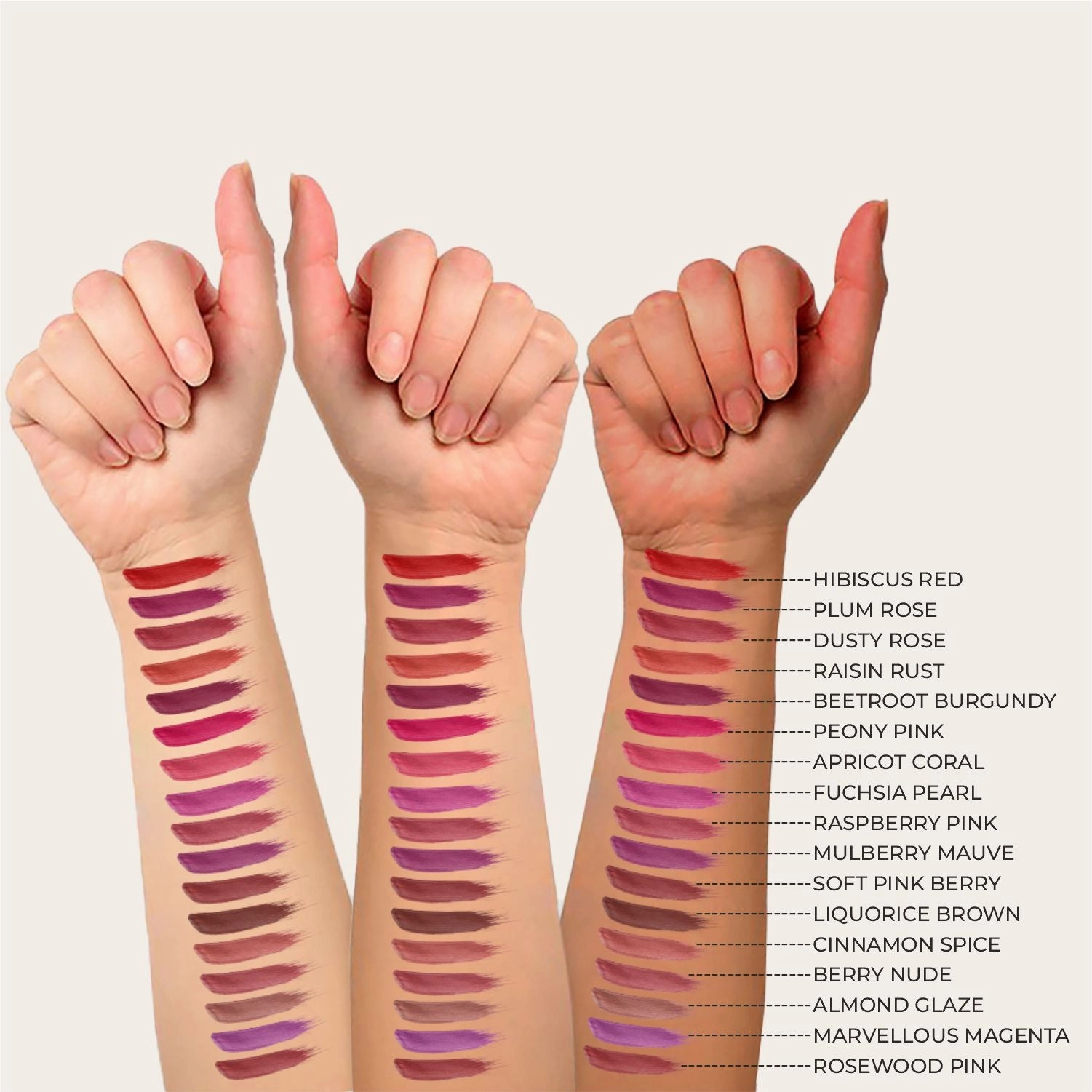 Berry Nude: Herb-enriched Matte Liquid Lipstick