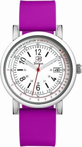 Blekon Original Nurse Watch - Medical Scrub Colors, Detailed Dial w/Pulsometer - Easy Read Dial w/Date Indicator, Second Hand, Water Resistant Watch