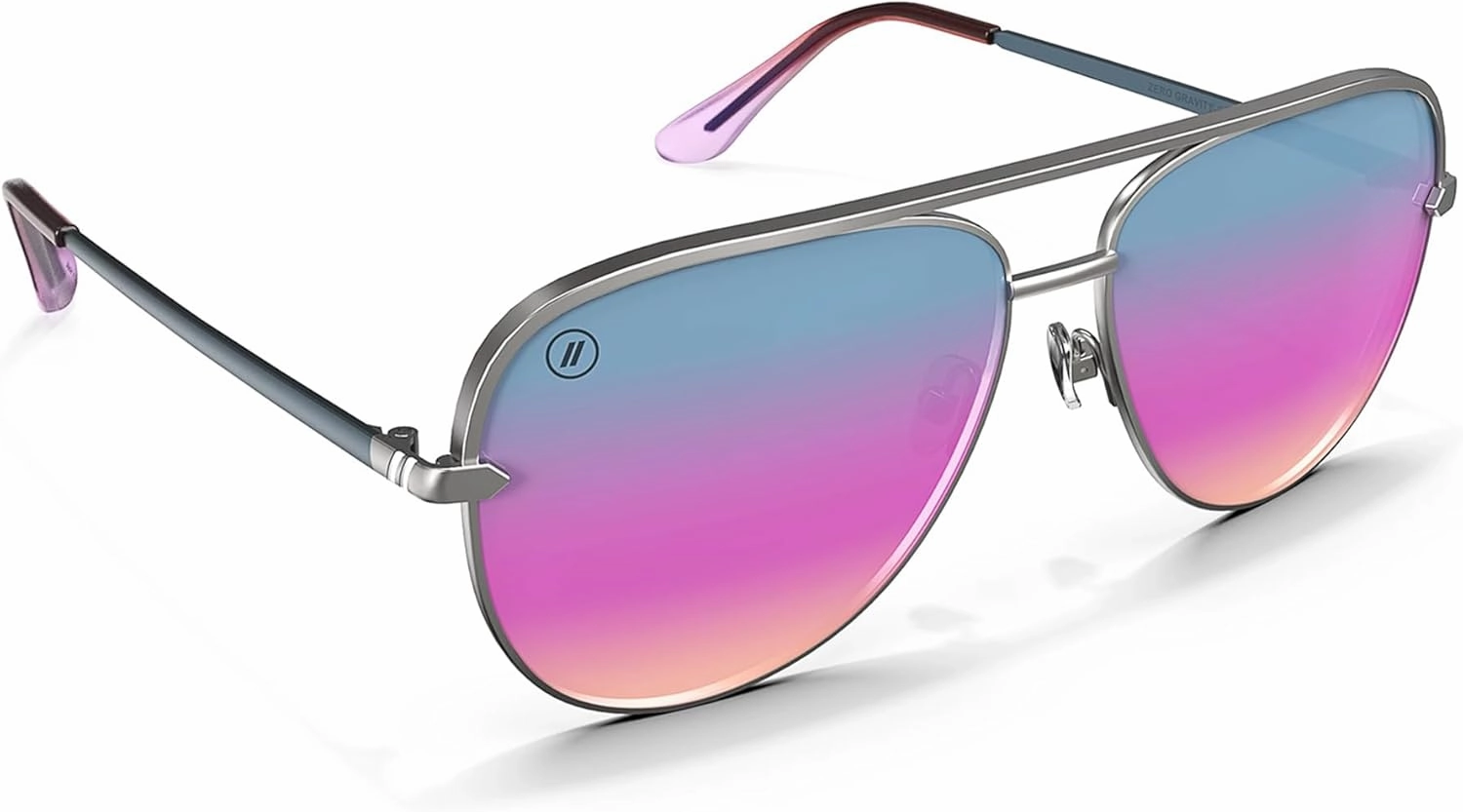 Blenders Eyewear Shadow – Polarized Sunglasses – Modern Aviator-Style, Metal Frames – 100% UV Protection – For Men & Women