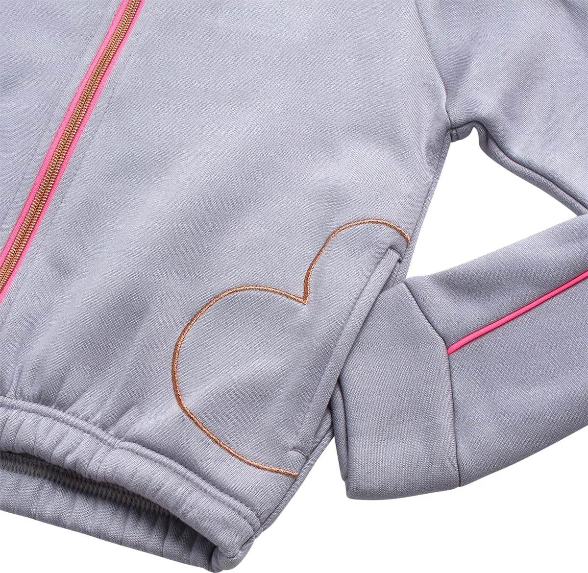Body Glove Girls' Jogger Set - 2 Piece Fleece Sweatshirt and Sweatpants Sweatsuit (7-12)