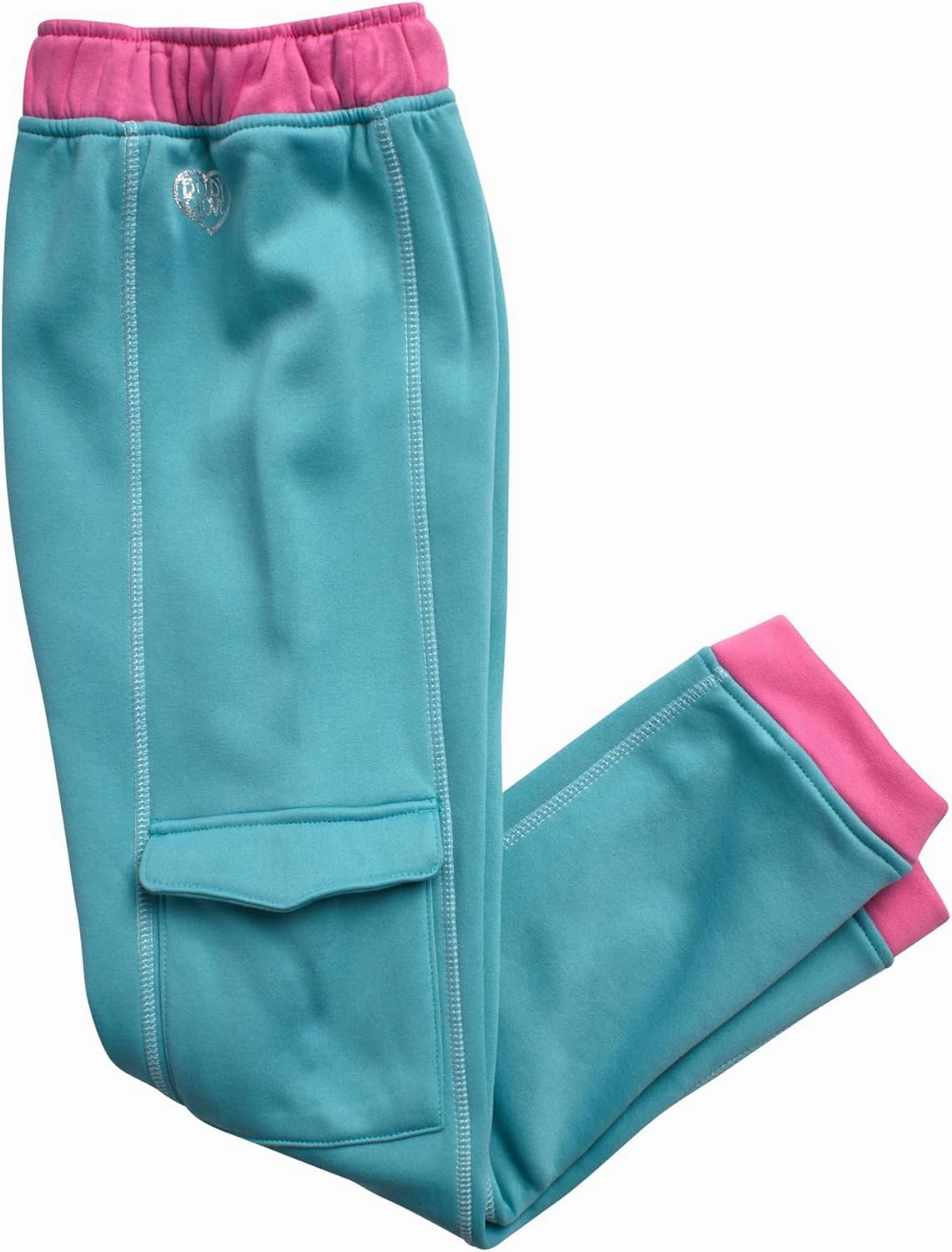 Body Glove Girls' Fleece Jog Set - 2 Piece Cozy Fleece Pullover Hoodie and Jogger Sweatpants (Size: 7-12)