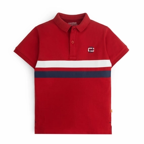 Bold Red Polo