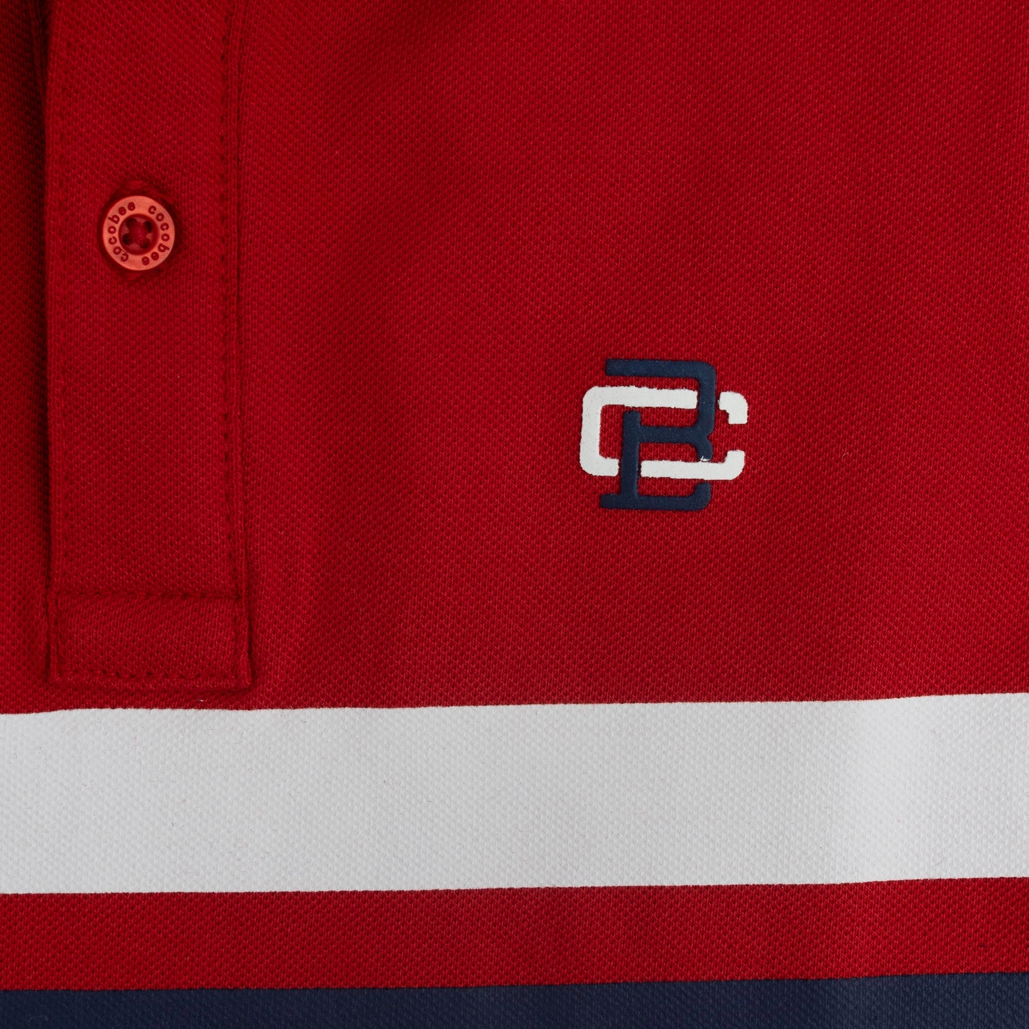 Bold Red Polo
