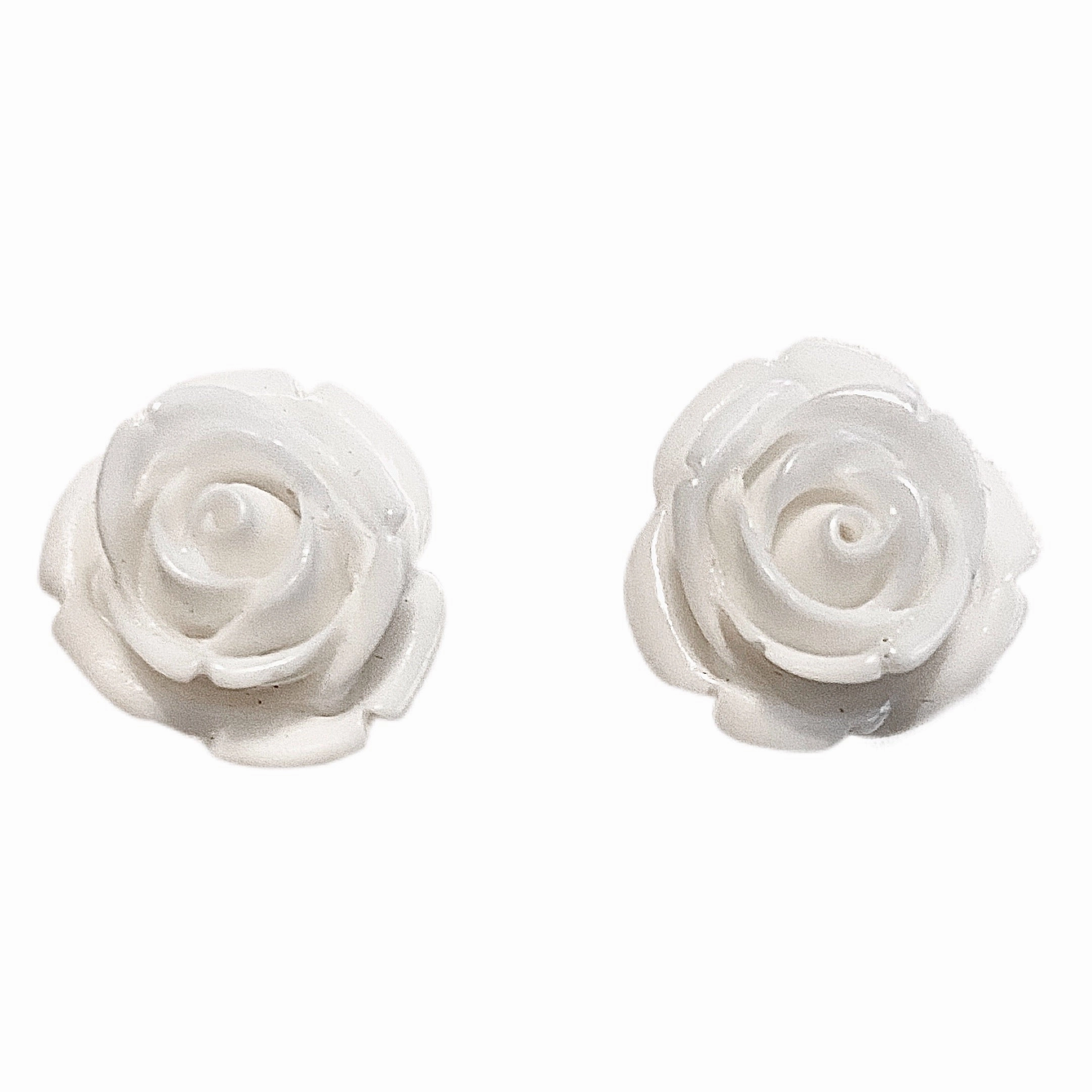 Bold Rose Earrings