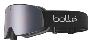 bollé Nevada Small Goggles, Black Corp Matte/Vermillon Red, Small