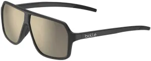 Bolle Unisex-Adult Round Prime Black Matte-TNS Gold, Multi, One Size