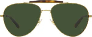 Brooks Brothers Mens BB4062 Aviator Sunglasses