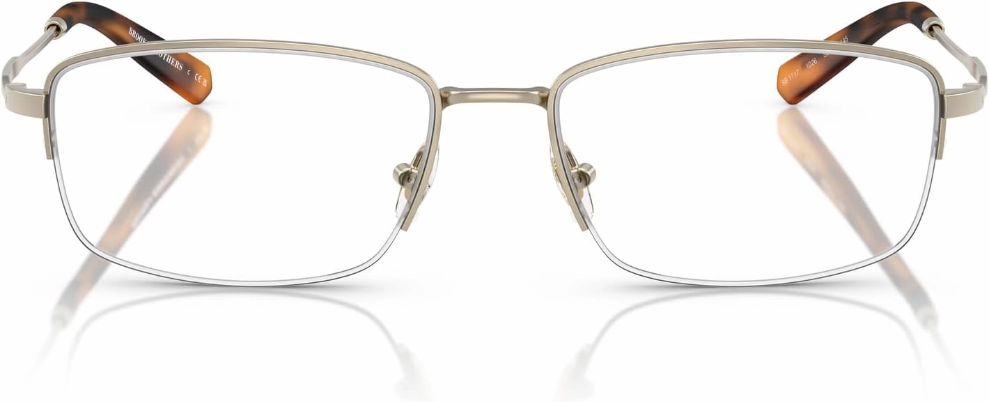 Brooks Brothers Men's Bb1117 Oval Prescription Eyewear Frames
