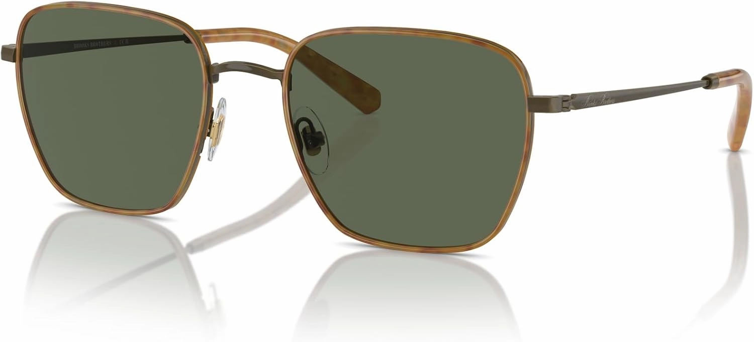Brooks Brothers Men's Bb4068j Square Sunglasses