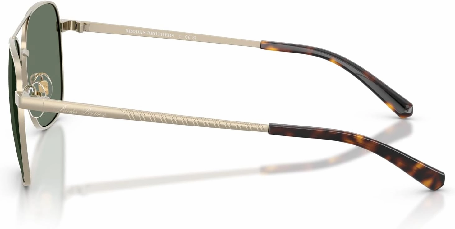Brooks Brothers Men's Bb4070 Aviator Sunglasses