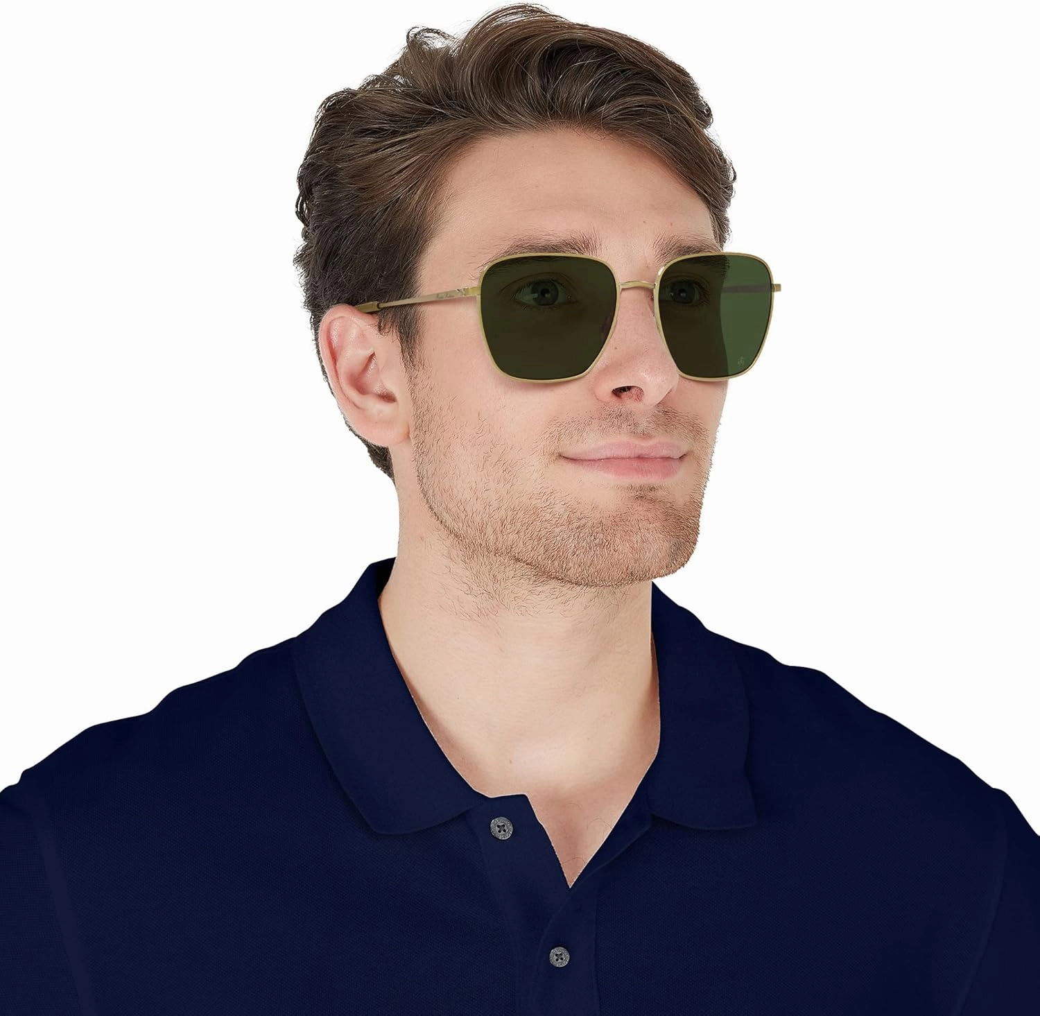 Brooks Brothers Mens BB4063 Square Sunglasses