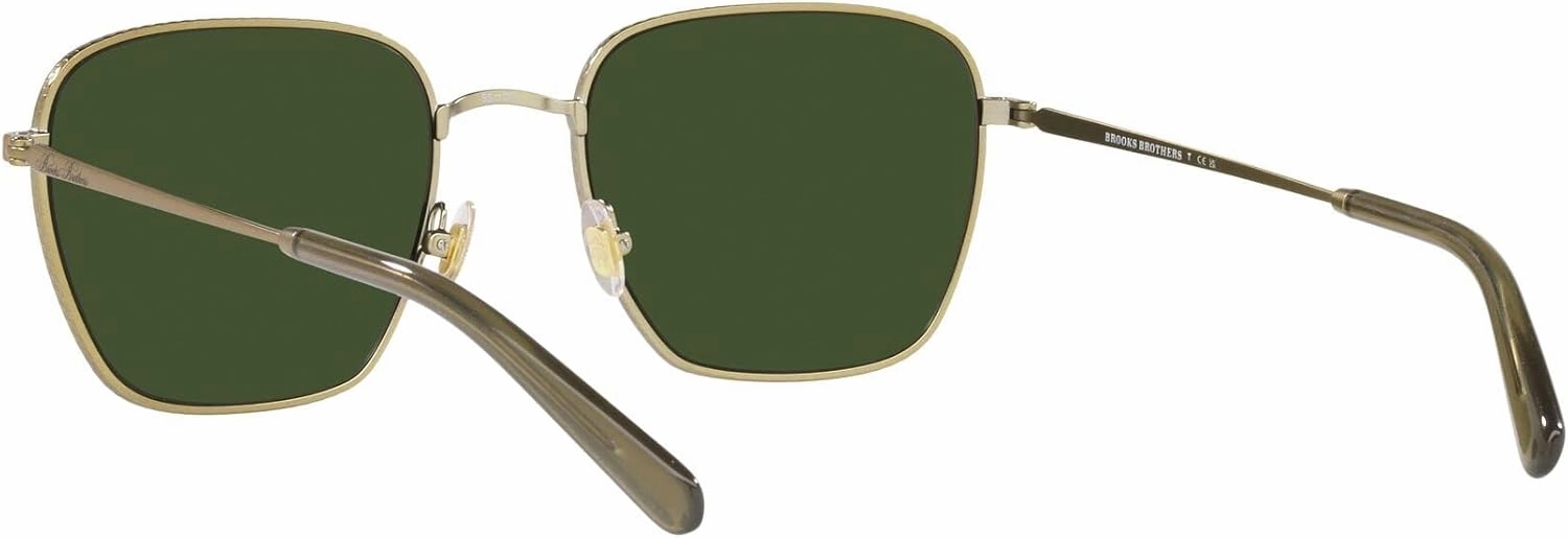 Brooks Brothers Mens BB4063 Square Sunglasses