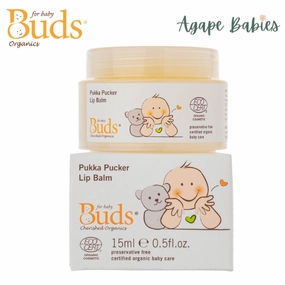 Buds Cherished Organics Pukka Pucker Lip Balm (15ml) Exp: 02/26