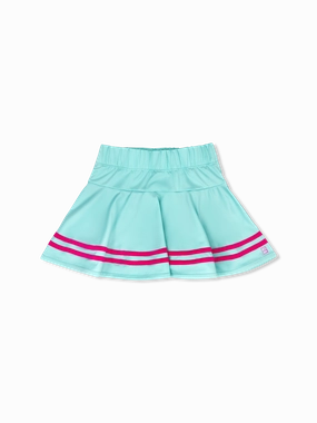 Callie Skort - Totally Turquoise, Power Pink