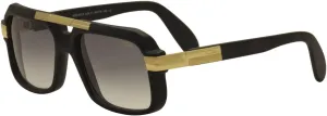 Cazal 663 Sunglasses 011 Black Matte Gold 56MM