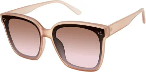 Circus NY by Sam Edelman Womens Cc354 Oversized Pearl Square Sunglasses