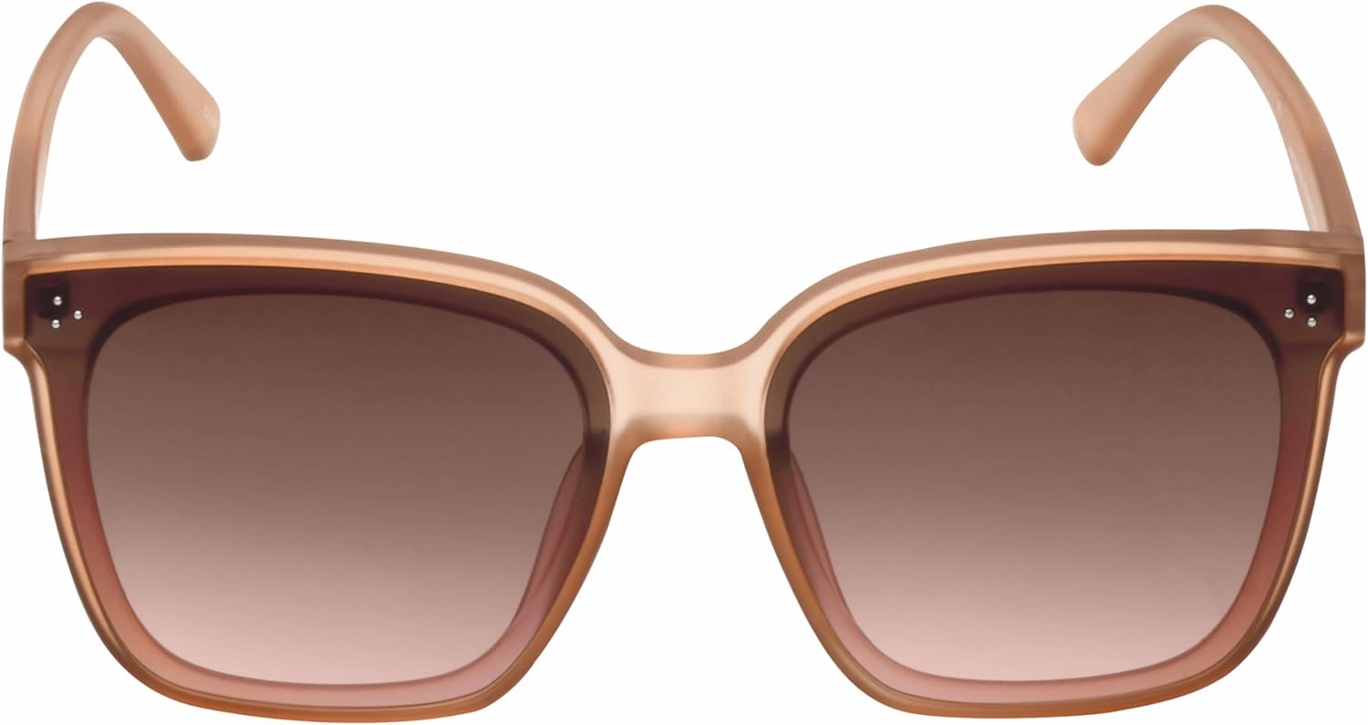 Circus NY by Sam Edelman Womens Cc354 Oversized Pearl Square Sunglasses