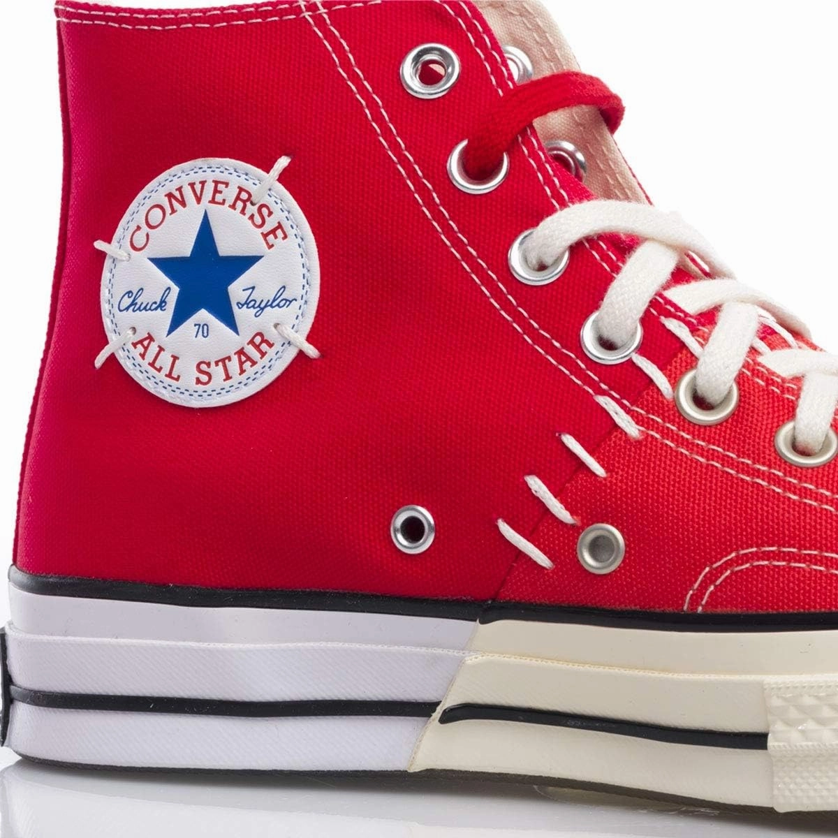Converse Unisex Chuck 70 Restructured Hi Red/Sedona Red/Egret
