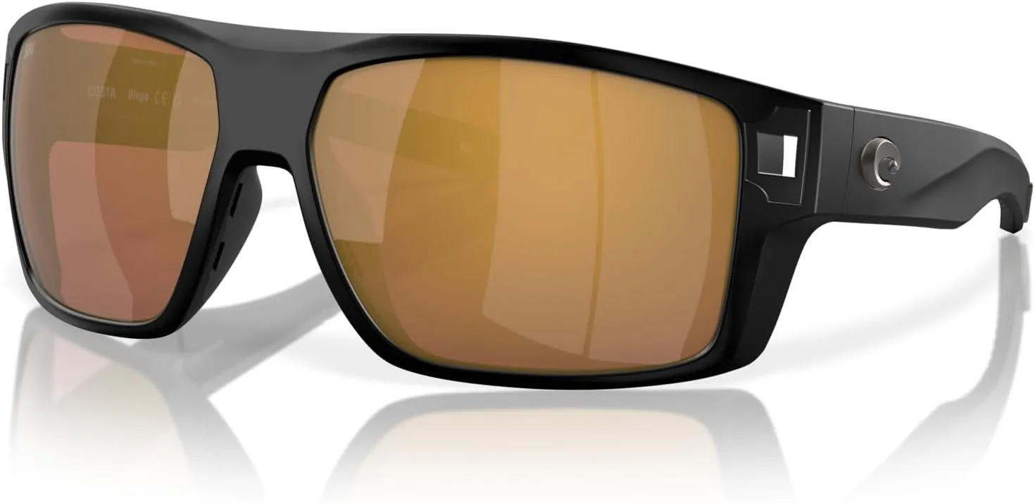 Costa Del Mar Men's Diego Rectangular Sunglasses