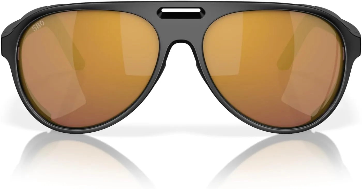 Costa Man Sunglasses Matte Olive Frame, Gray Lenses, 59MM